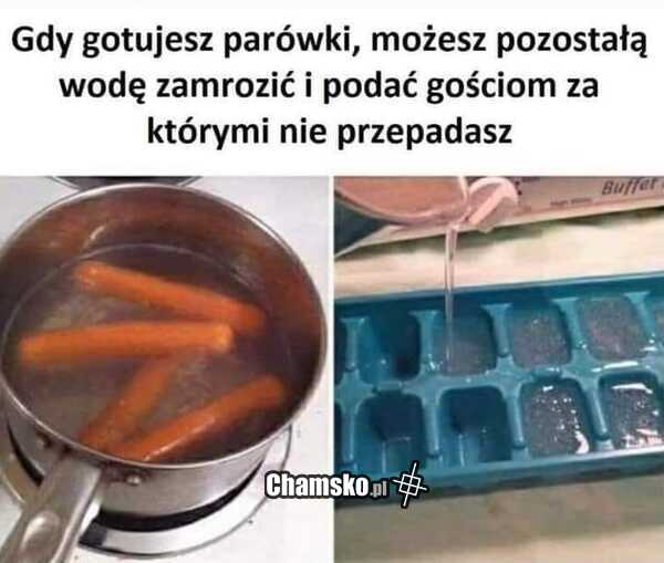 Woda za parówek