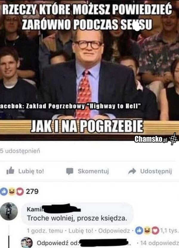 Rzeczy które można powiedzieć podczas...