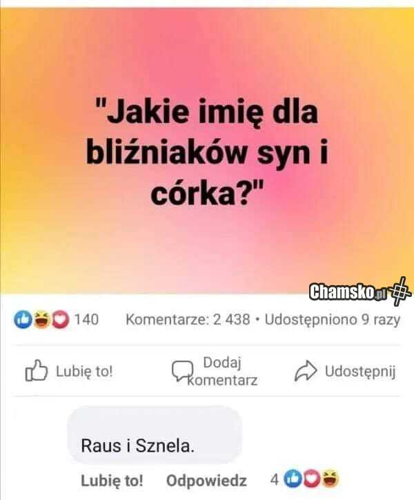 Imię dla bliźniaków