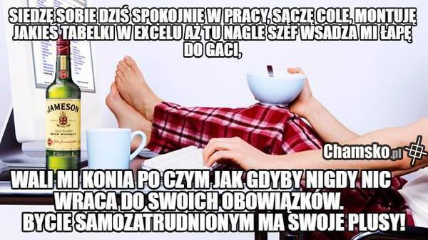 Dziwna sytuacja w pracy