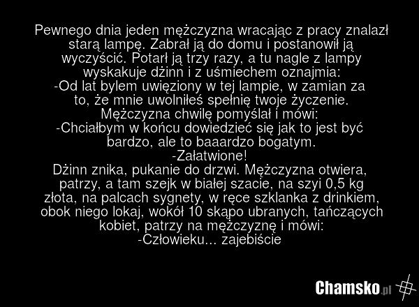 Jak to jest być bogatym