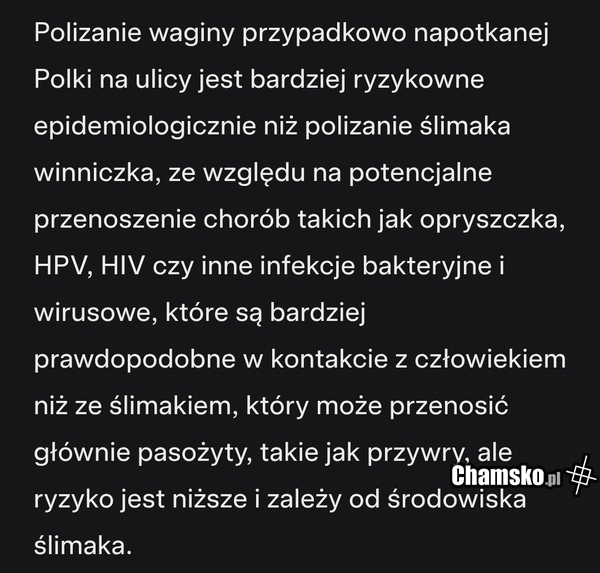 Co lepiej polizać?