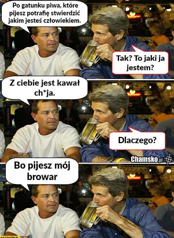 Ocenianie osoby po piwie