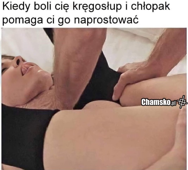 Problemy z kręgosłupem