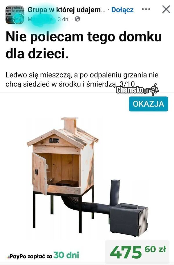 Domek dla dzieci