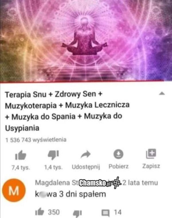 Muzyka do spania