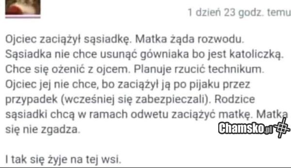 I tak się żyje...