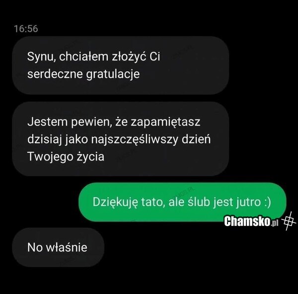 Gratulacje z okazji ślubu
