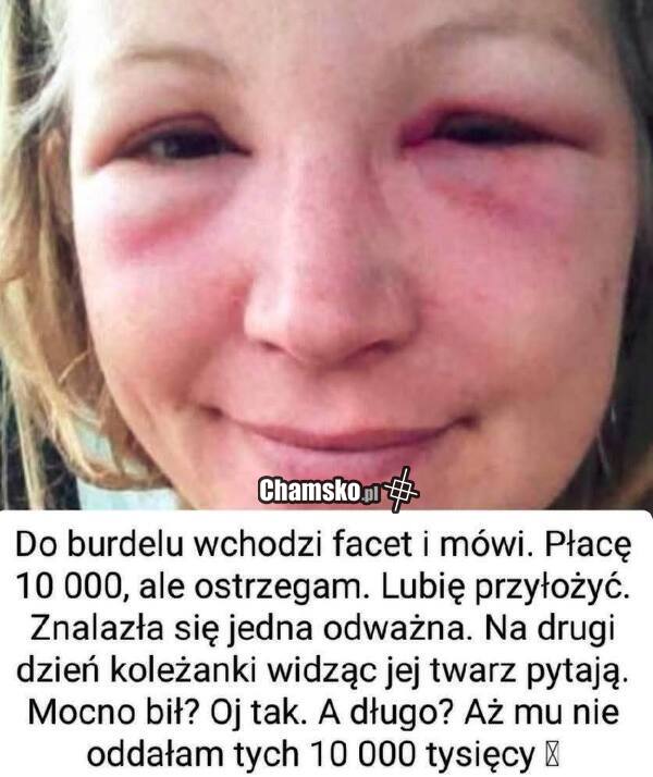 Konkretny klient w burdelu