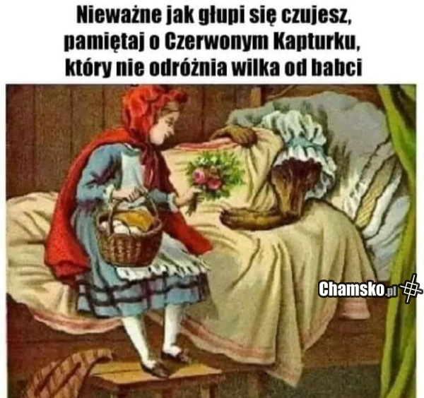 Kapturek to debil