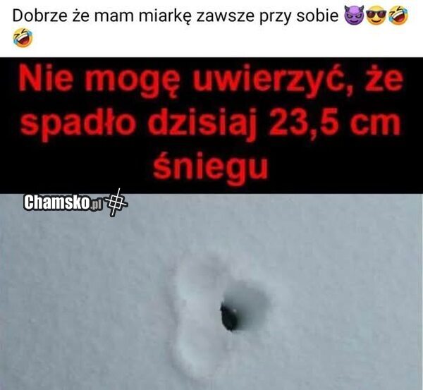 Ale śniegu nasypało