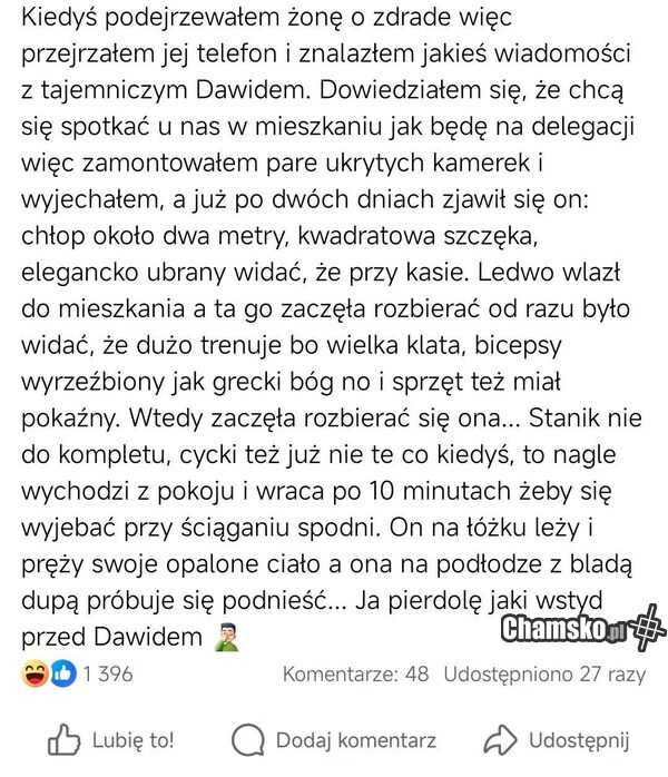 Podejrzenie zdrady