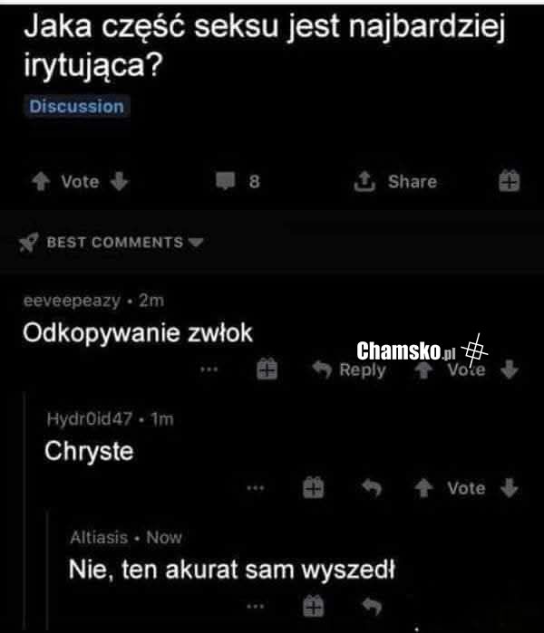 Najbardziej irytująca rzecz