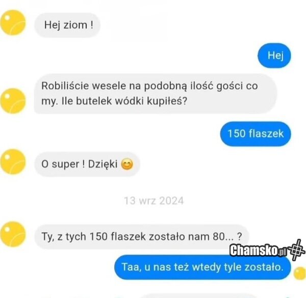 Ile butelek na wesele?