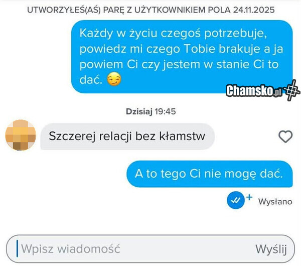 Szczera relacja