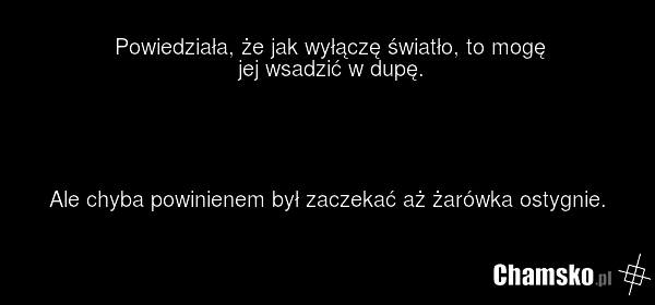 Gdy zgaśnie światło