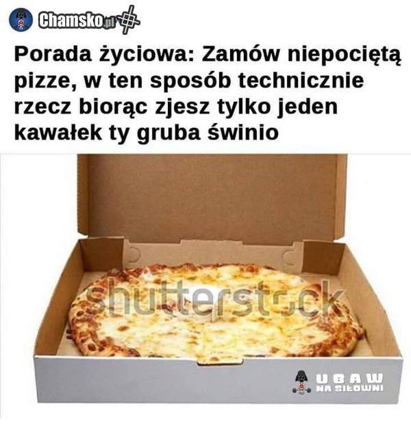 Jak zjeść pizze