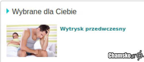 Wiedzą czego mi trzeba