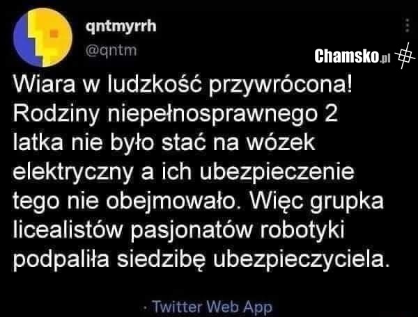 Wiara w ludzkość