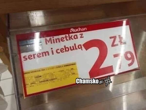 Z serem i cebulą
