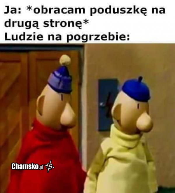 Odwracanie poduszki