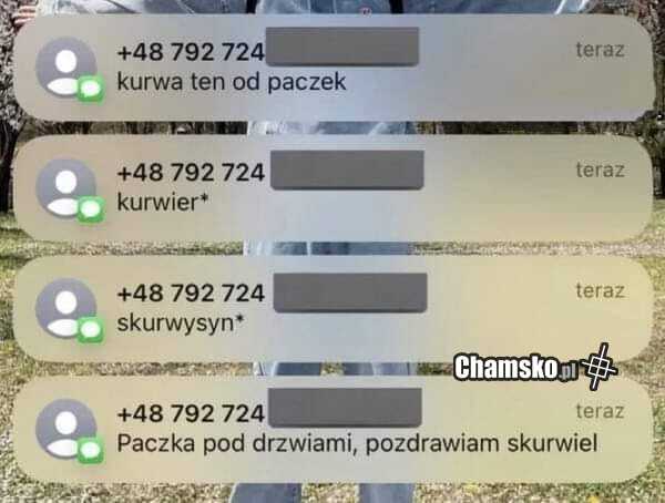 Dostarczenie paczki