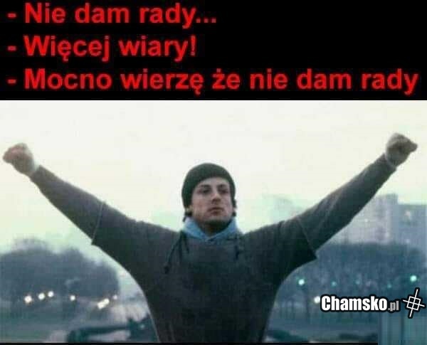 Nie dasz rady?