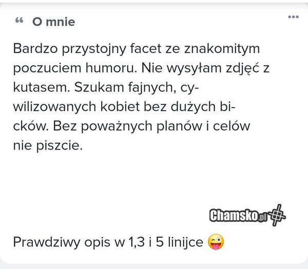 Prawdziwy opis