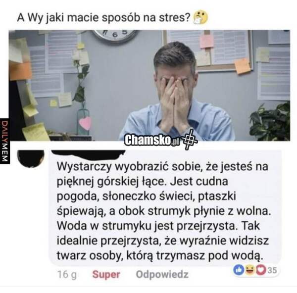 Sposób na stres