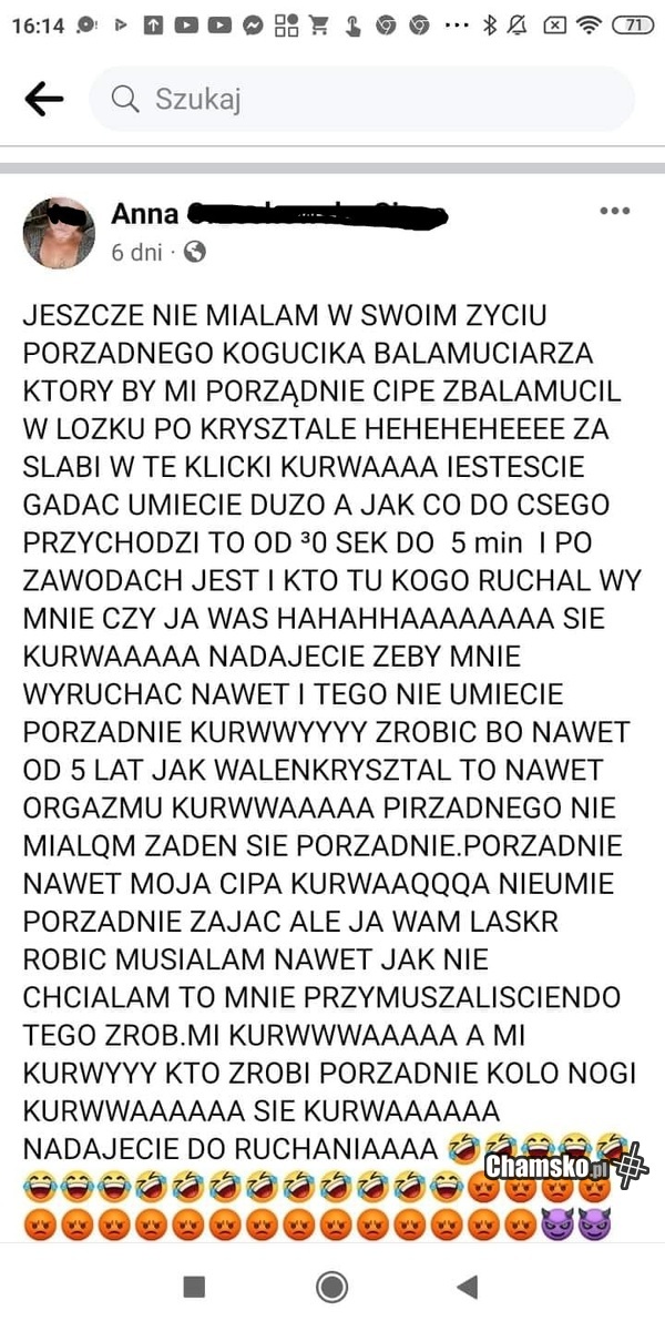 Gorzkie żale Ani