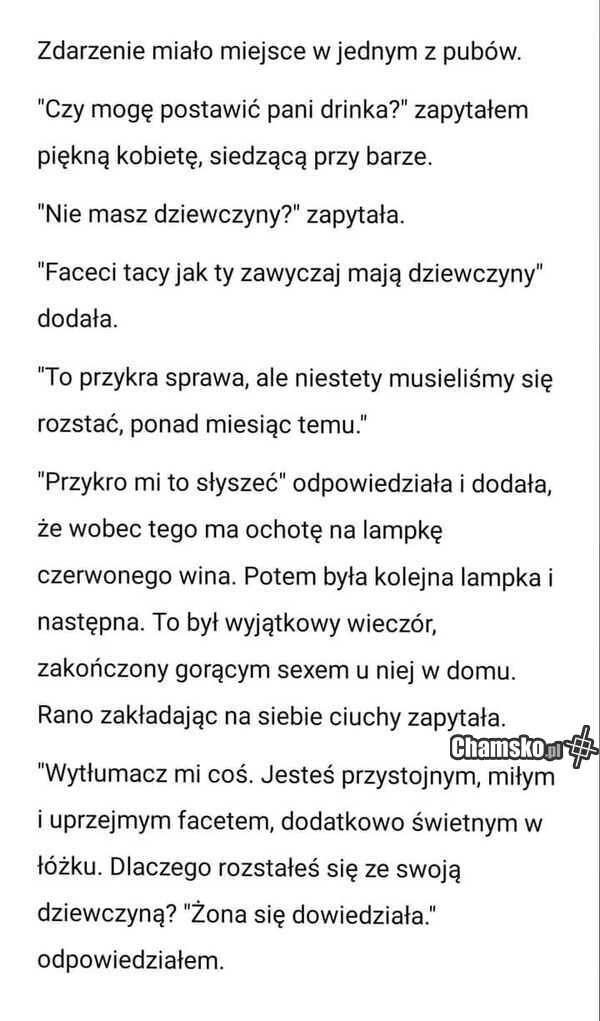 Podryw w barze