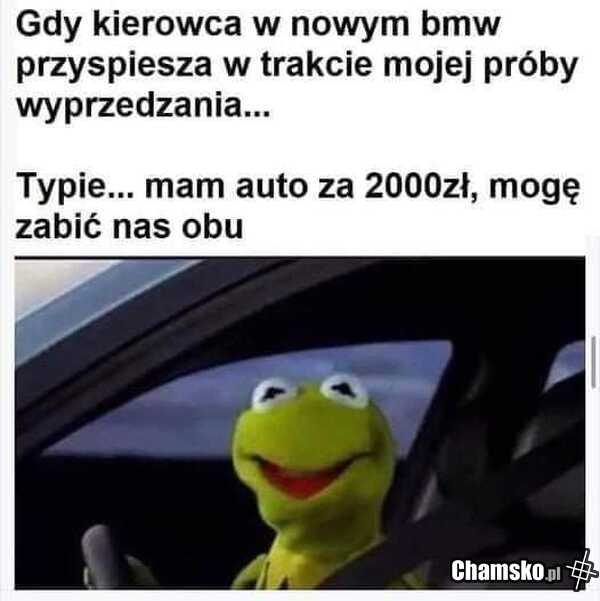 Wyprzedzanie BMW