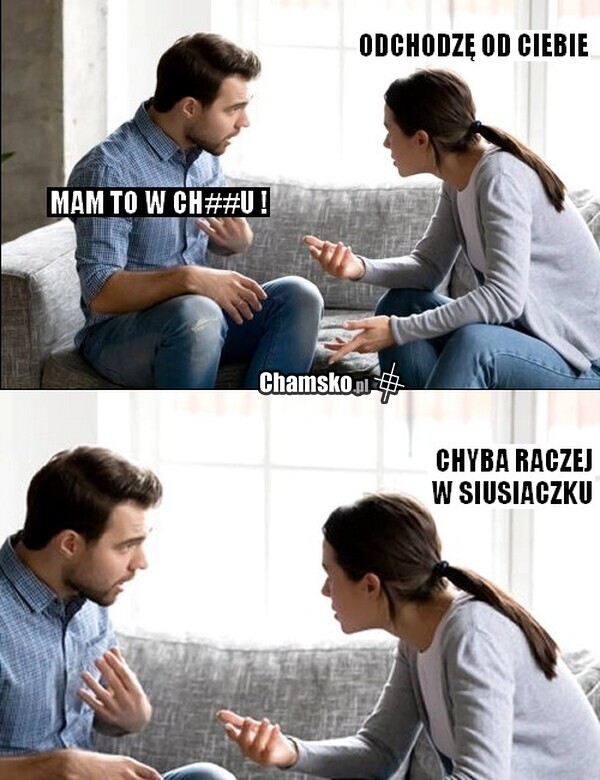 Odchodzę od Ciebie
