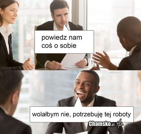 Rozmowa o prace