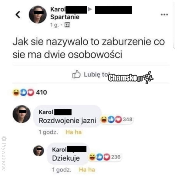 Jak się nazywa zaburzenie?