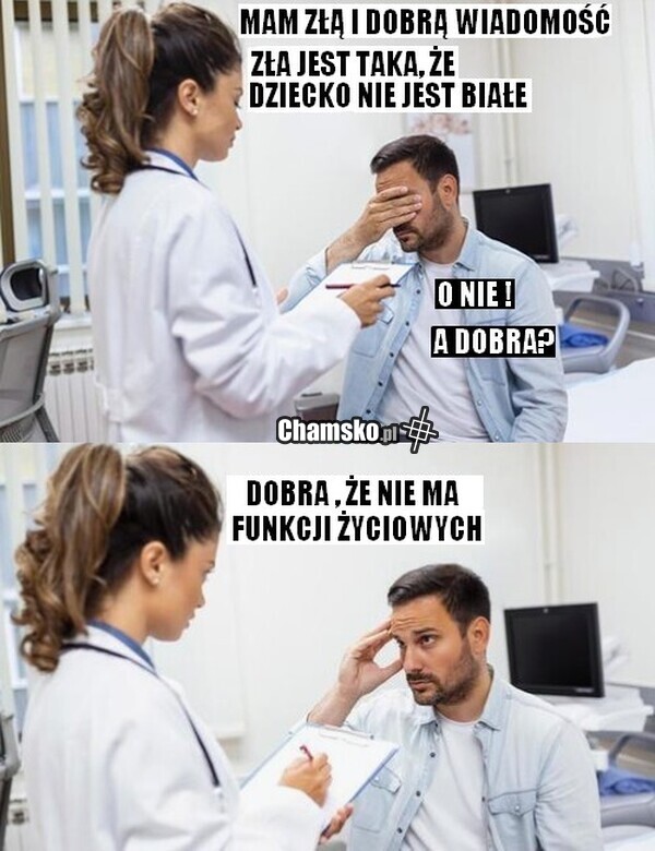 Dobra i zła wiadomość