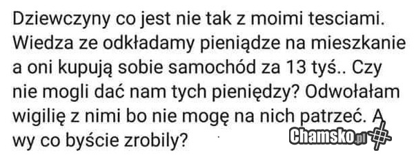 Egoizm przed wigilią