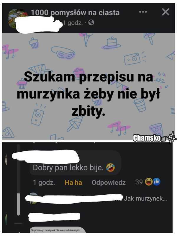Pomysł na ciasto