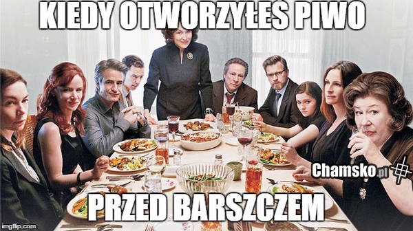 Zła kolejność potraw