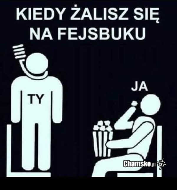 Żalenie na fejsie