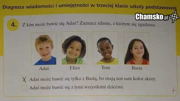 Z kim może się bawić?