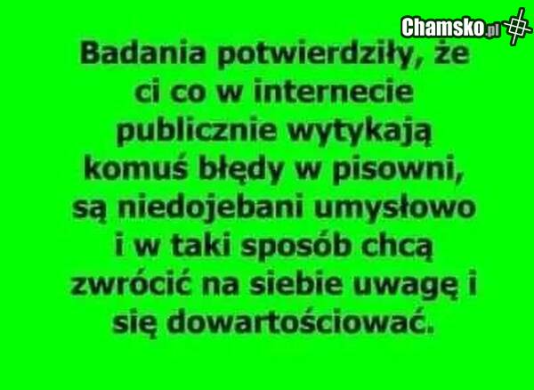 WYtykanie błędów