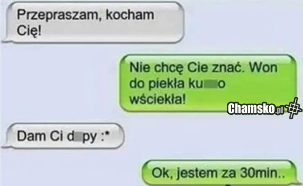 Nie chce Cie znać