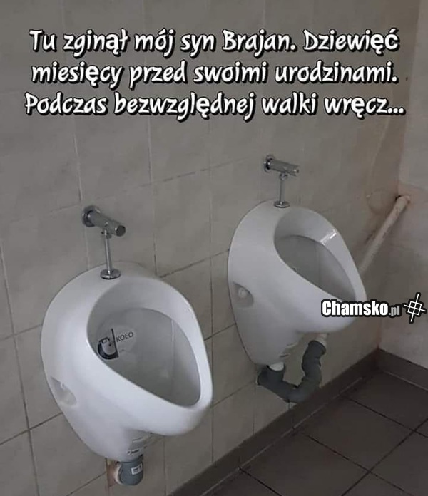 Tu zginął mój syn