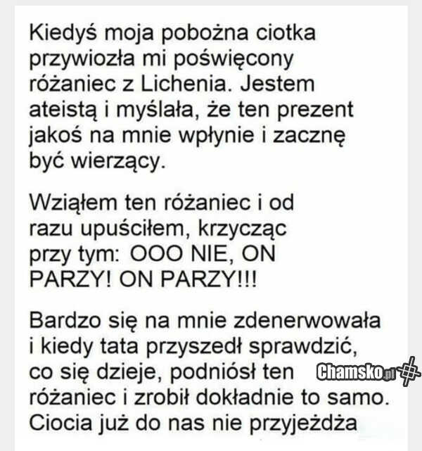 Różaniec w prezencie