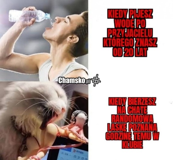 Picie z tej samej butelki