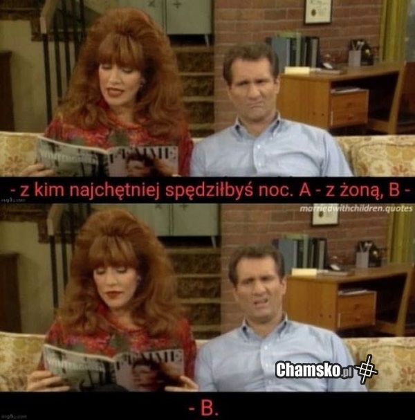 Z kim najchętniej spędziłbyś noc?