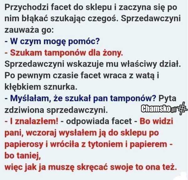 Zakup tamponów