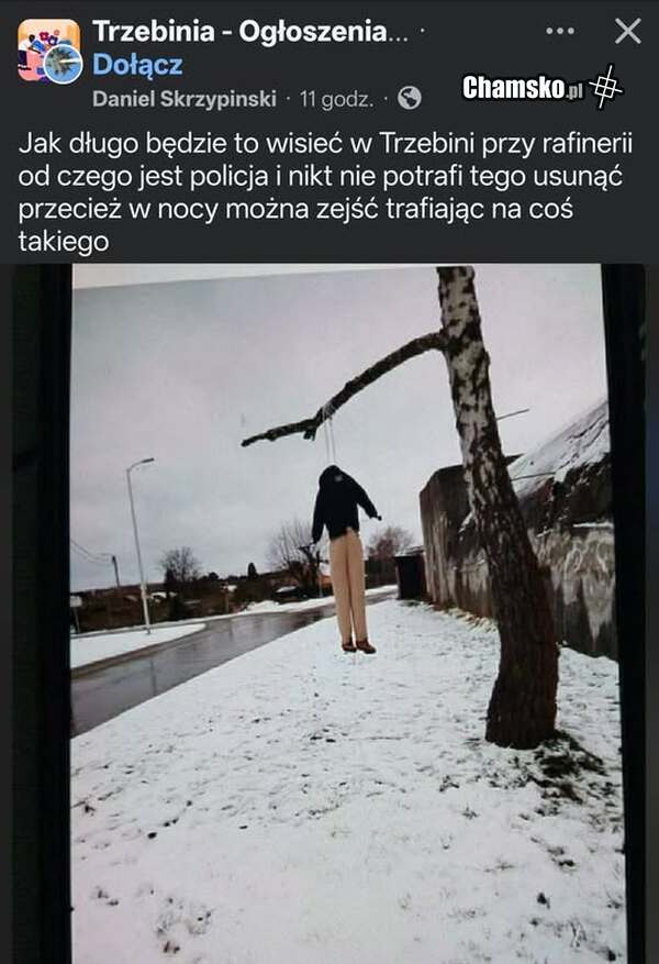 Żartownisie w Trzebini