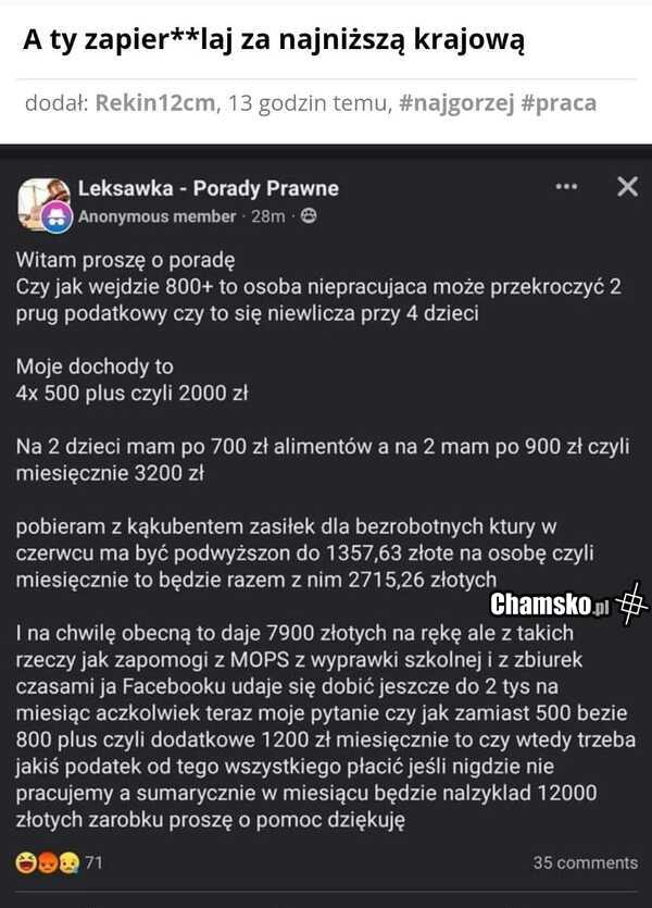 Problemy bezrobotnych